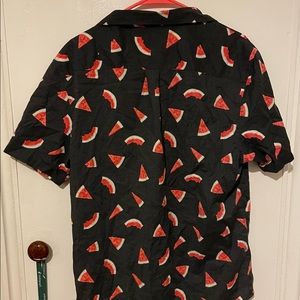 Watermelon Button Up Shirt